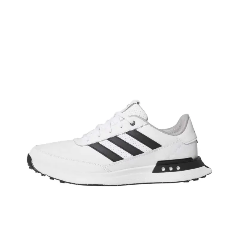 Adidas S2G 24 Abrasion Resistant Low Top Golf Shoes Men's White-0