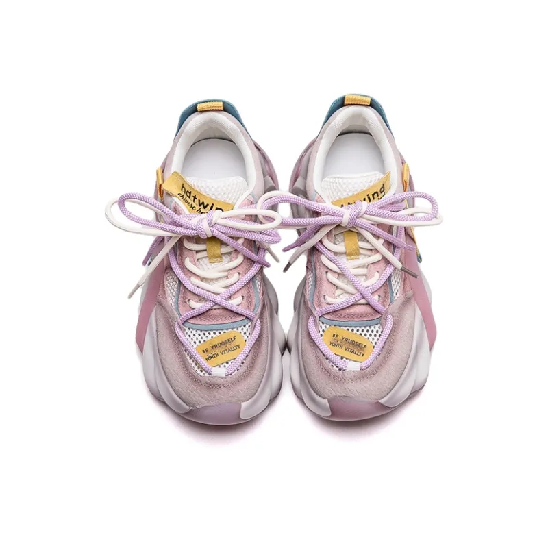 Chibang Height Increasing Low Top Chunky Sneakers Women's-2