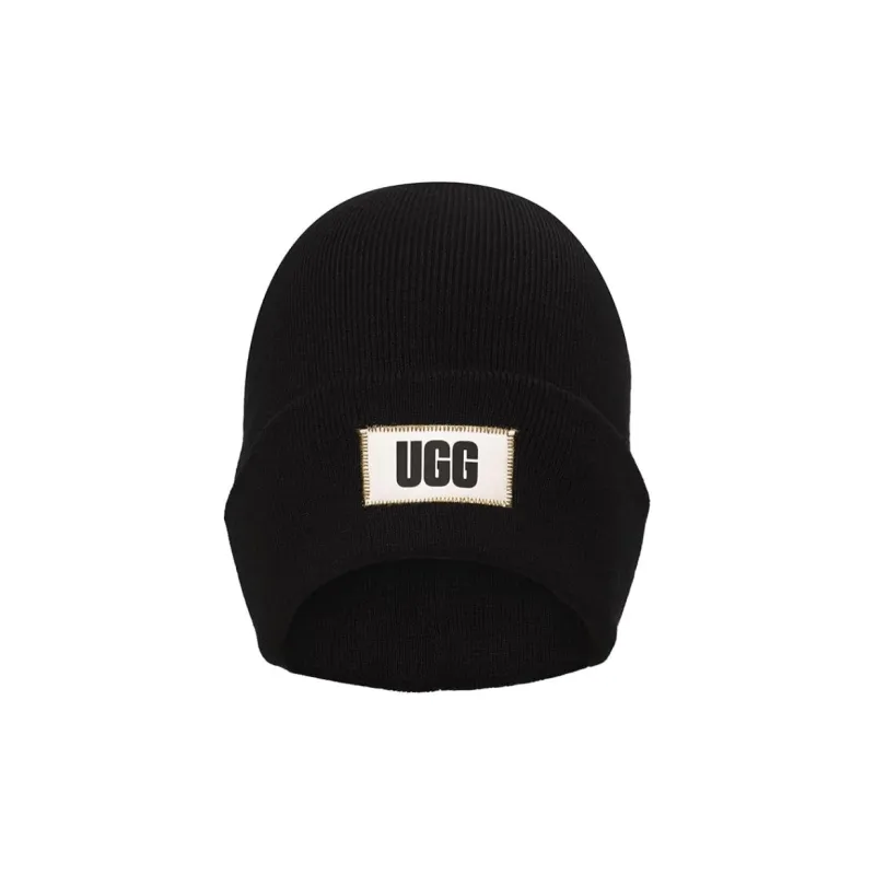 UGG Logo Patch Beanie-2