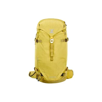 DECATHLON Polyamide Outdoor Mountaineering Bag Backpack Unisex Ginger Yellow