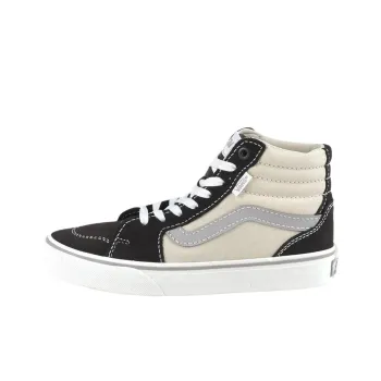 Vans Filmore Anti Slip Wear Resistant High Top Skateboard Shoes Women's Beige