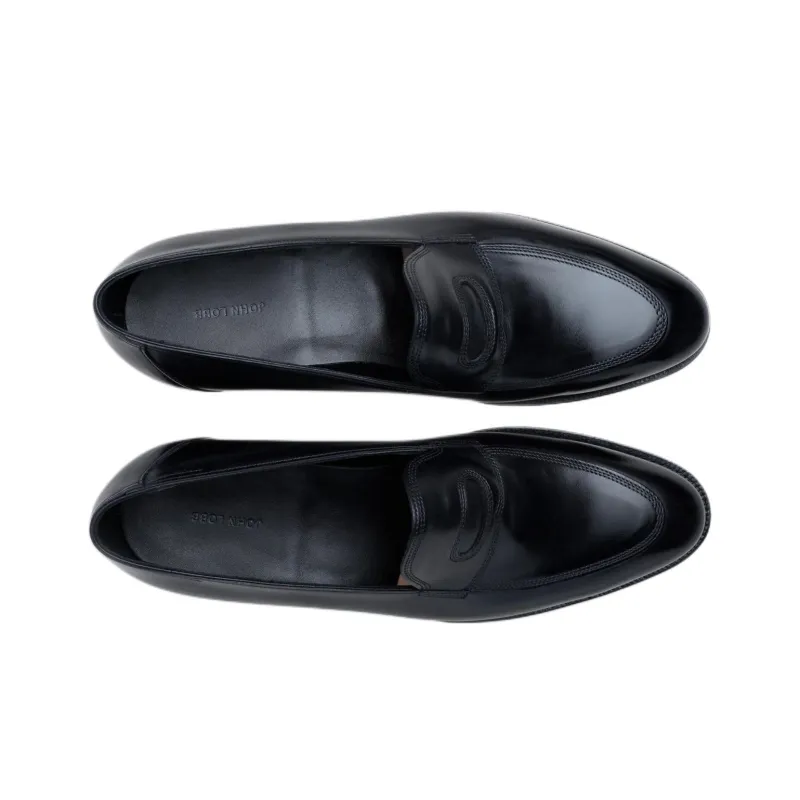 JOHN LOBB Loafers Men Black-3