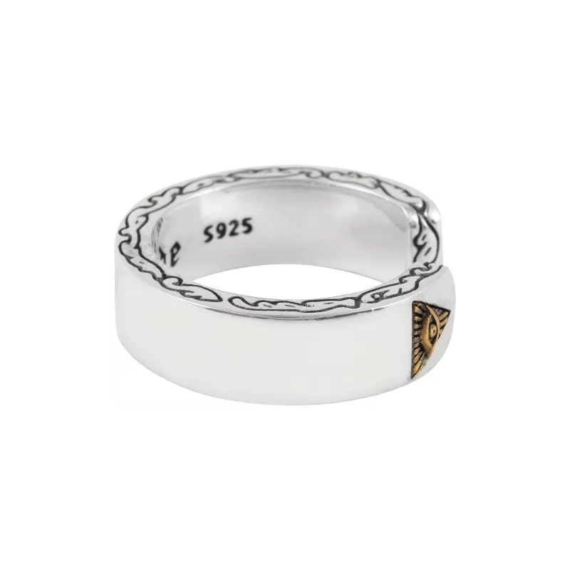 ROCK&RIDE 925 Sterling Silver Rings Unisex-2