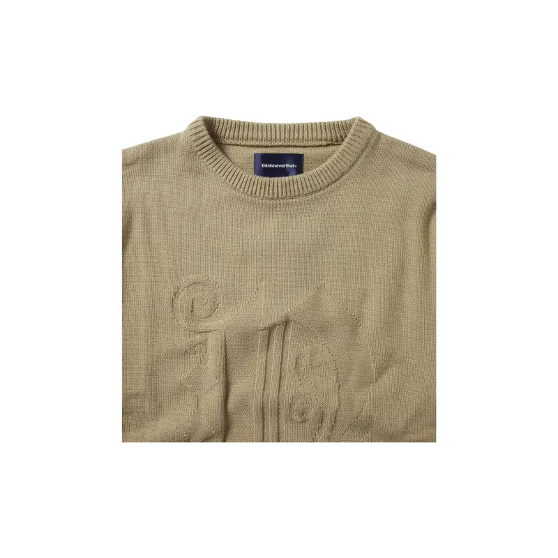 Thisisneverthat Sweaters Unisex Beige-3