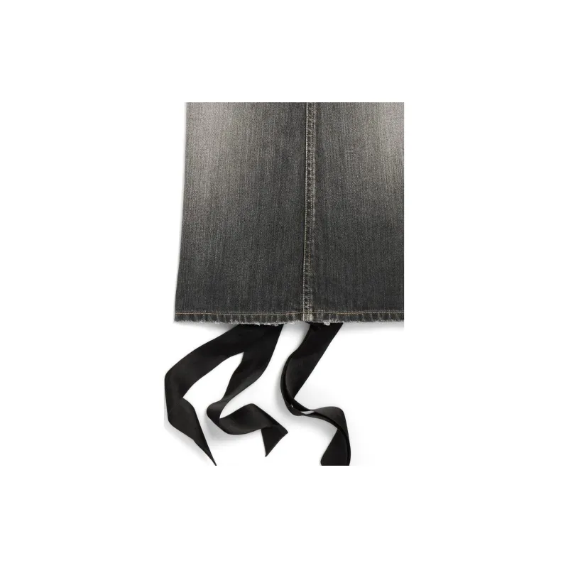 Balenciaga Lace up Skirt-6