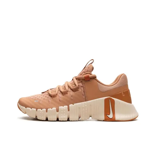 Nike Free Metcon 5 Amber Brown Campfire Orange Women's