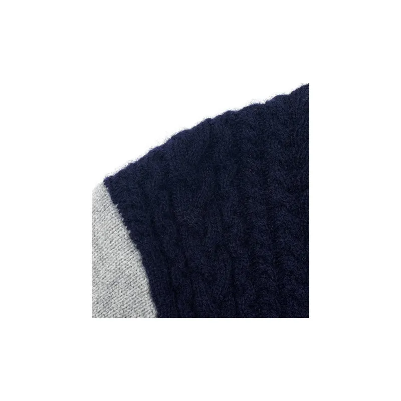 HAZZYS Sweaters Men Navy Blue-5