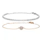 Rose Gold & Starlight Silver