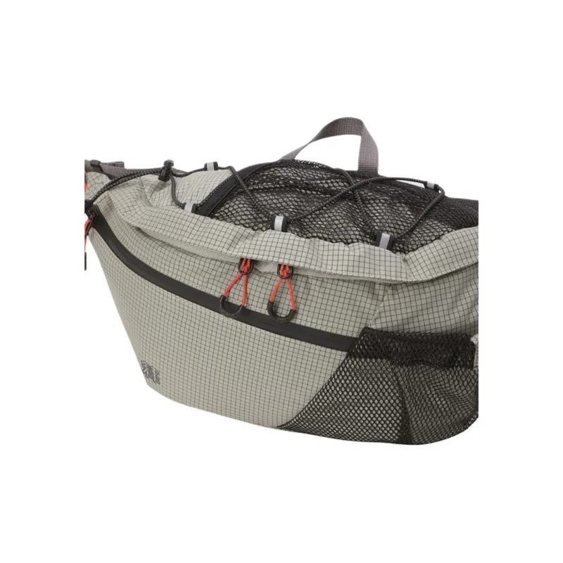 KOLON SPORT Nylon Crossbody Fanny Pack Unisex Light Umber-2