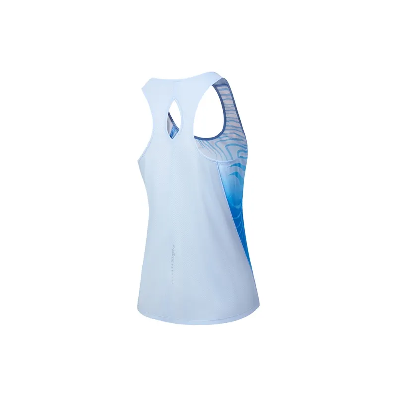 Macondo Tank Tops Women's Blue Shimmer-1