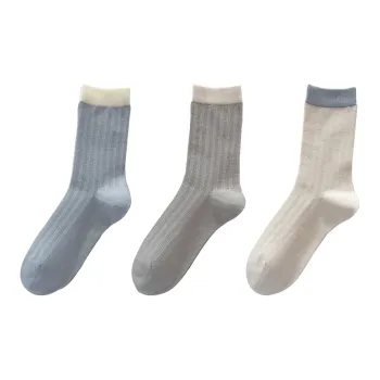 Cotton Gene Mid Calf Socks Women's Combo Set