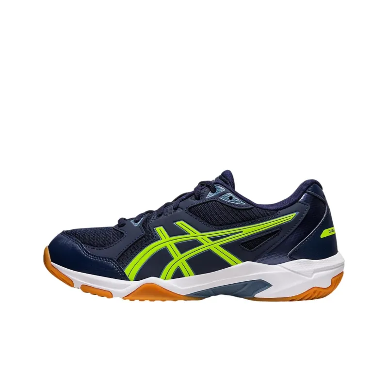 Asics Gel-Rocket 10 Anti-Slip Wear-Resistant Low-Top Casual Running Shoes Unisex Blue-0