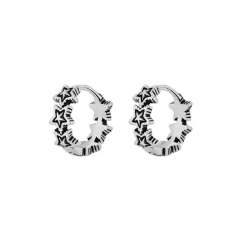 MIDNIGHT MOMENT Alloy Earrings Women's