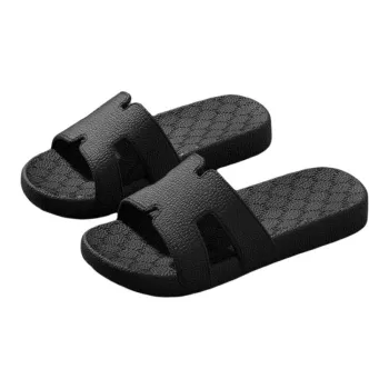 ECAC Summer Indoor Platform Bathroom Bathing Slip Resistant Home Slippers