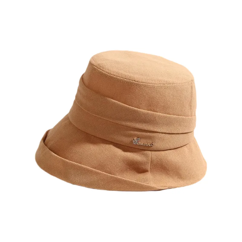 MINGYUANDAILI Polyester-Cotton Blend Bucket Hats Women's-2