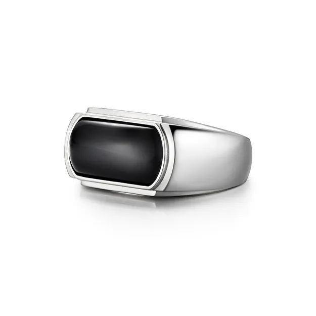 IDEAGEMER Jade Rings Men-1
