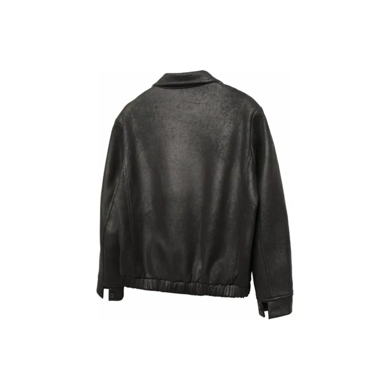 Extreme Turbo Leather Jacket Unisex Black-1