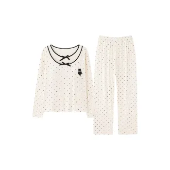 WANANNI Pajama Set Women's White