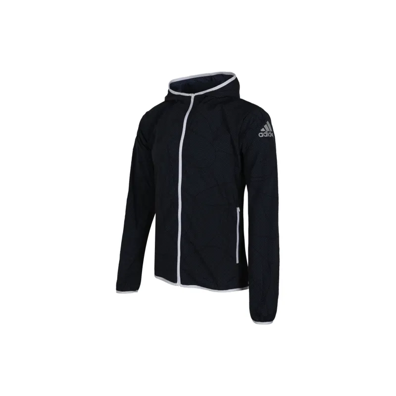 Adidas B AOP Jackets Coats Men's Blue-2