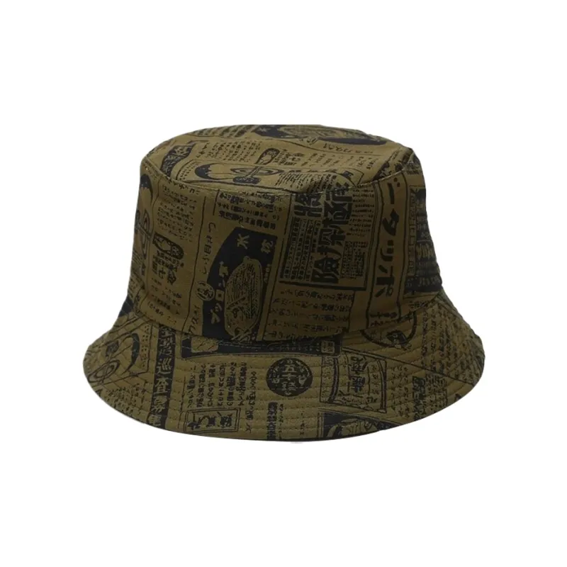Yalu Preferred Polyester Bucket Hats Unisex-4