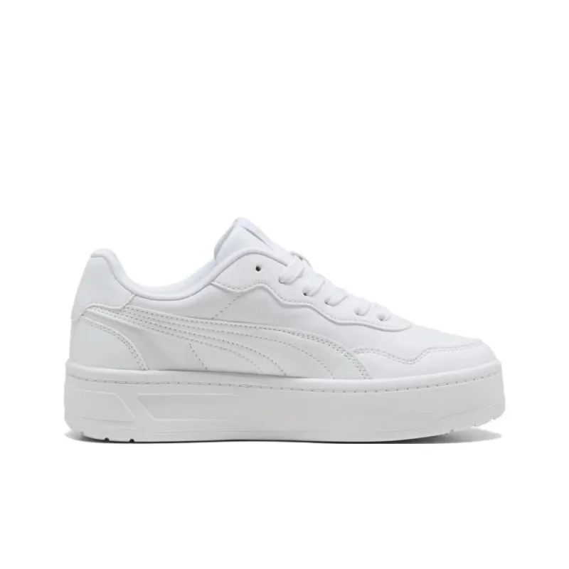 PUMA Court Lally Skye Anti Slip Wear Resistant Low Top Skateboard Shoes Women's White-1