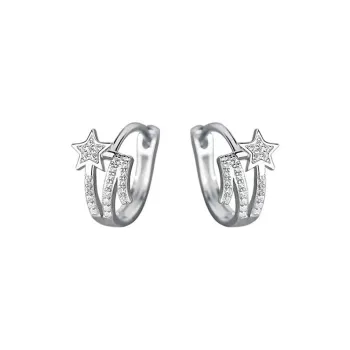 SWEET PLANET S925 Silver Stud Earrings Unisex