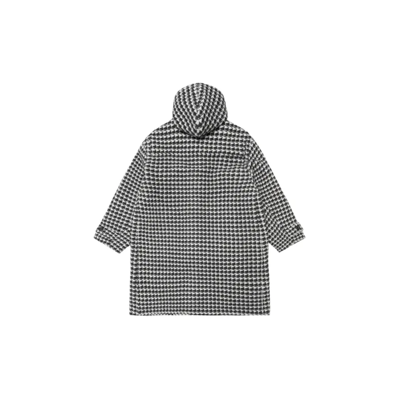 Denim Tears X Stussy Spade Jacquard Duffle Coat-1