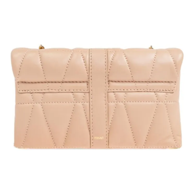 FANSIZHE Kleio Leather Shoulder Bag Crossbody Bag Mini Women's Pink-2
