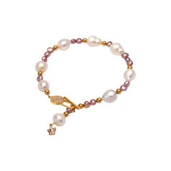 QLADY Pearl Bracelets Women's