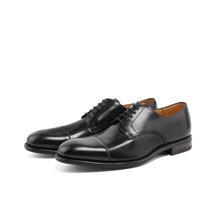 LOAKE Dress Shoes Men Low Top Black-1