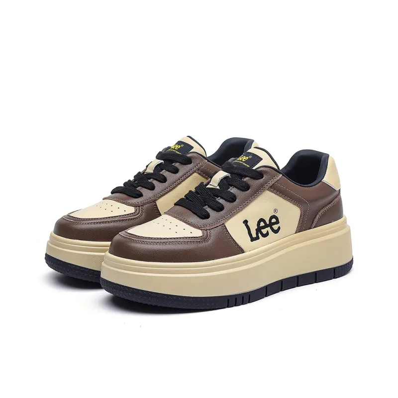 Lee Breathable Height Increasing Low Top Skateboard Shoes Women's-16