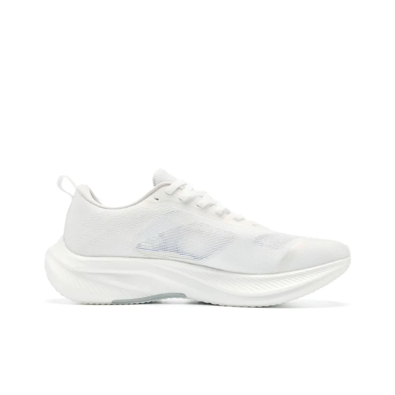 QIAODAN Cushioned Slip-Resistant Abrasion-Resistant Low-Top Casual Running Shoes Men's Jordan White Purple Blue-1