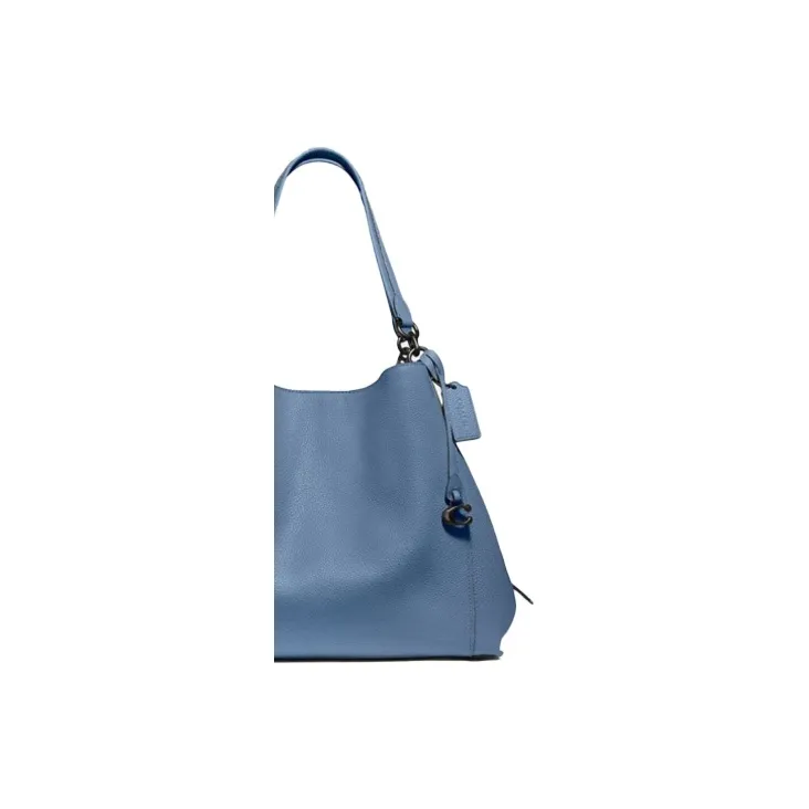 COACH Dalton Cow Leather Handbag Regular Women's Mist-4