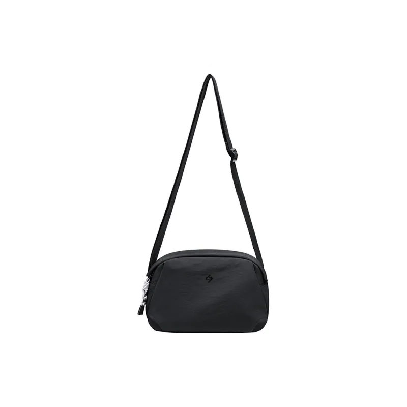 GOLF Fabric Crossbody Bag Regular Women's Classic Black/Beige-2
