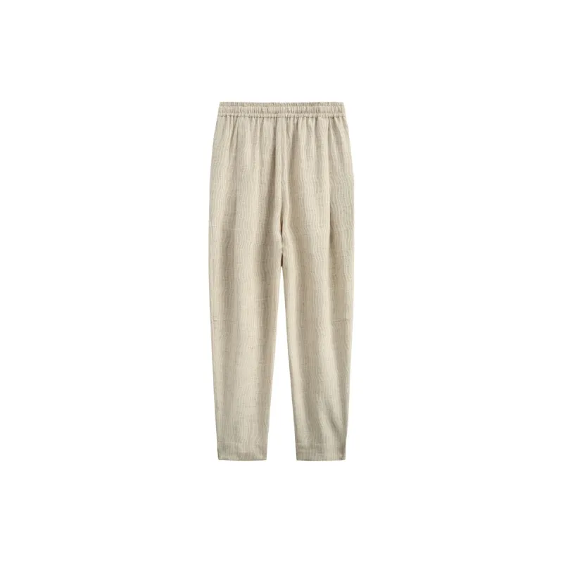 XUANSHENG Casual Sportswear Men's Hemp-4