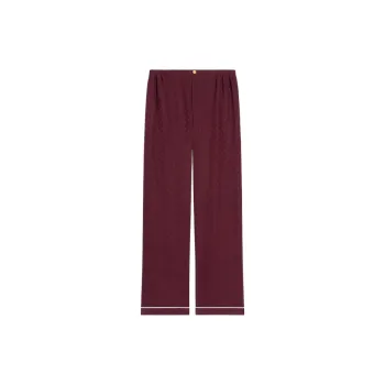 CELINE Pajama Pants Women's Red