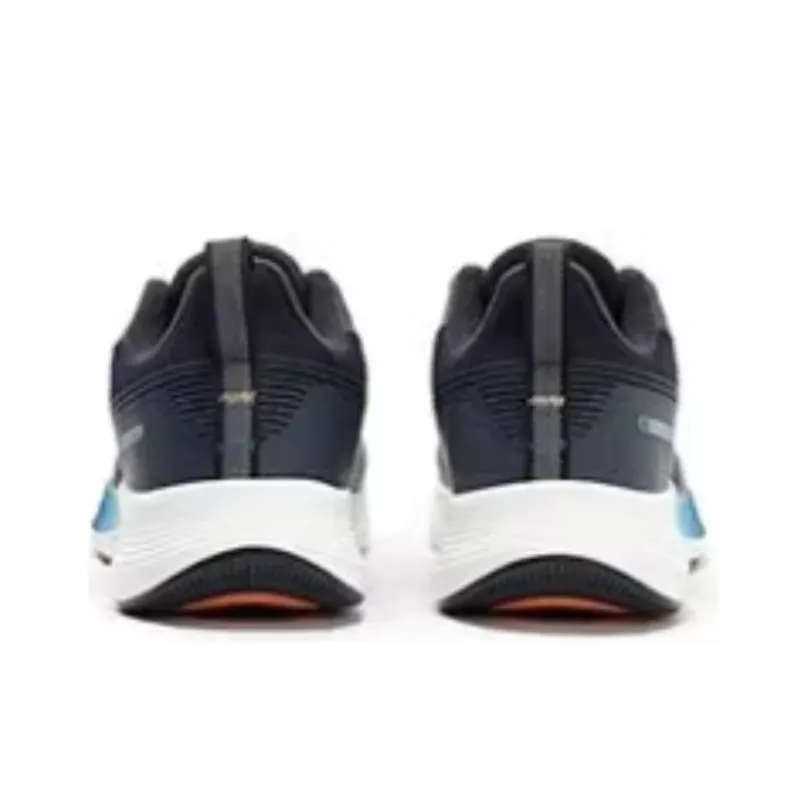 361° Cushioning Height Increase Low Top Running Shoes Men's Black Blue-2