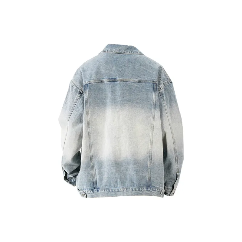 RAP PANDA Jackets Coats Unisex Light Blue-1