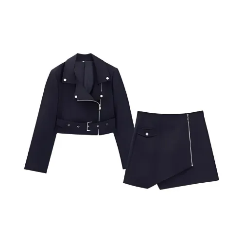 Nike Two Piece Skirt Sets Women's Black
