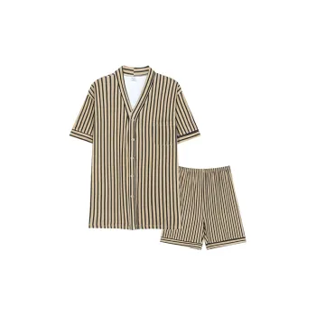 O'MESIK Pajama Set Men's Yellow