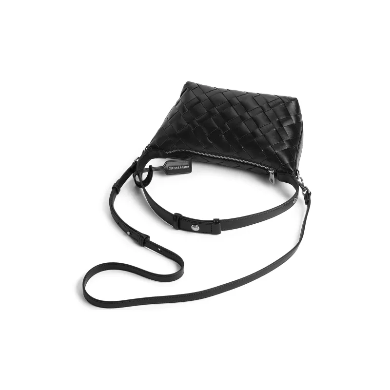 CHARLES&KEITH PU Lunch Bag, Crossbody Handbag Trumpets Women's Multicolor-8