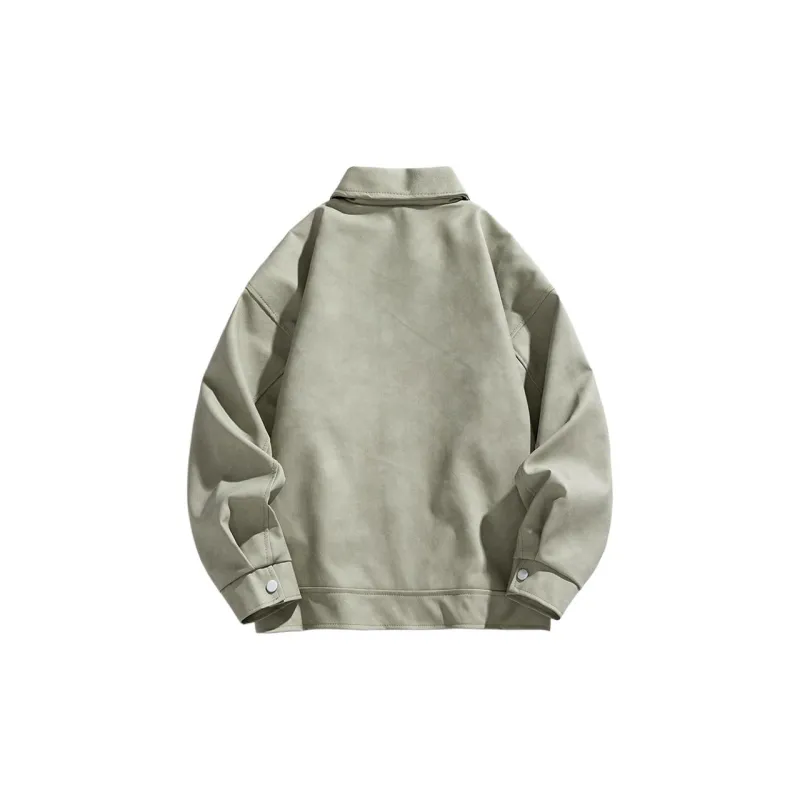 FOR FEAR THAT Leather Jacket Unisex-6