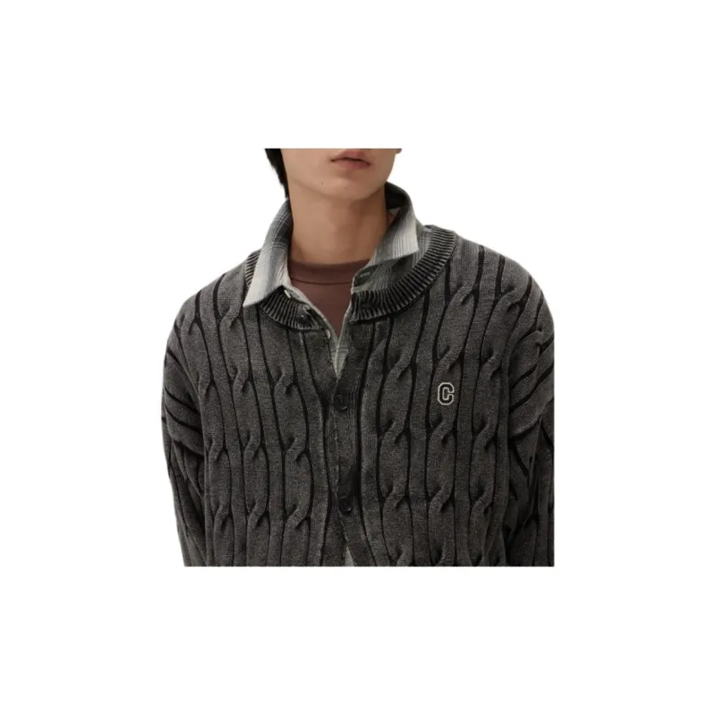 COVERNAT FW24 Knitwear Unisex Charcoal-4