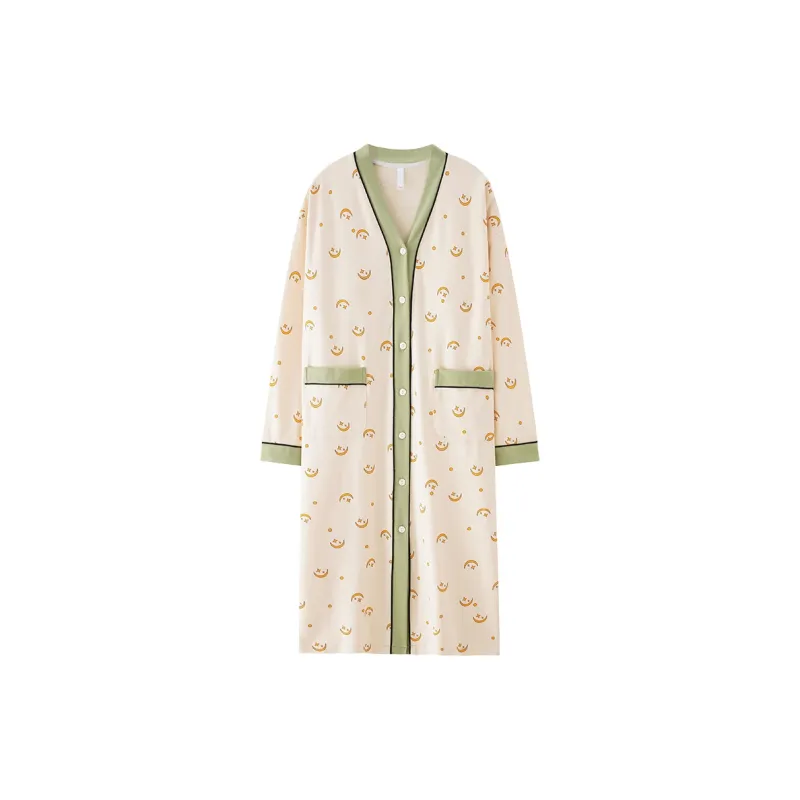 Pretty Lady Nightgown Women's Apricot Green-0
