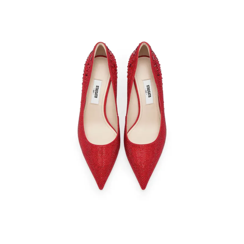 Staccato Slim Heel High Heels 7.5cm Women's-8
