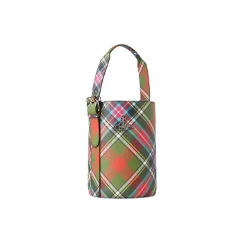 Vivienne Westwood Polyurethane Bucket Bags Handbags Women's Orange & Multicolor
