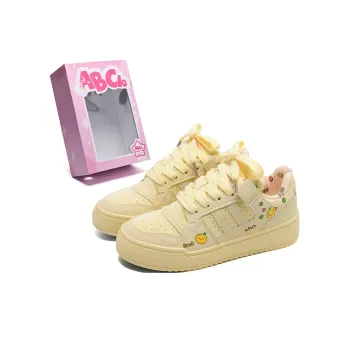 ABCIO Slip Resistant Waterproof Cushioning Height Increasing Low Top Skateboard Shoes Women's