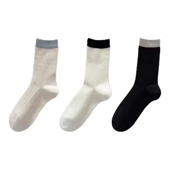 Cotton Gene Mid Calf Socks Unisex Combo Set