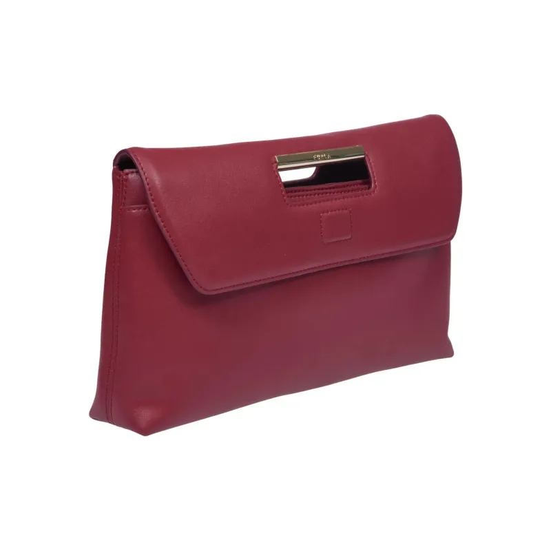 Furla Leather Clutch Regular Women's Burgundy Color-1