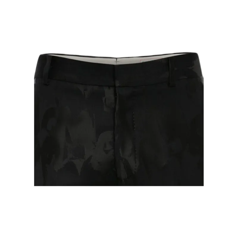 Alexander McQueen SS22 Casual Pants Men's Black-4